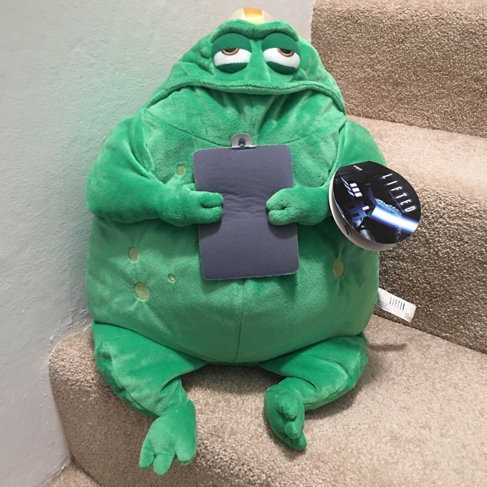 Pixar Disney Lifted 16" Mr. B Plush Alien Vintage Collectible Short Ratatouille
